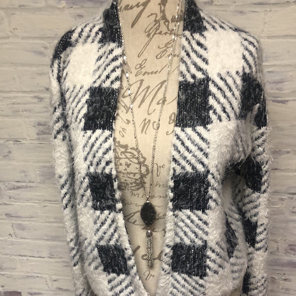 August Silk Cardigan sweater/jacket size large.. New without tags. Very …
